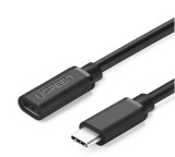 CABLU USB Type-C Ugreen prelungitor, &amp;quot;ED008&amp;quot; USB Type-C (T) la USB Type-C (M), 0.5m, negru, &amp;quot;40574&amp;quot; (timbru verde 0.18 lei) - 6957