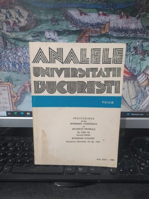 Proceedings of the Romanian Conference on Advanced materials, Ro Cam 97, Second edition, Romanian Academy, Bucharest, November 24-26, 1997, 096 foto