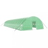 Sera cu cadru din otel, verde, 120 m&sup2;, 20x6x2,85 m
