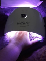 Lampi unghii SUN UV 9x Plus 36W-afisaj digital-ultimul model-sigilate foto