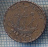 AX 1496 MONEDA- MAREA BRITANIE- 1/2 PENNY -ANUL 1943 -STAREA CARE SE VEDE, Europa