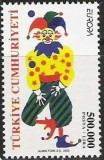 B0318 - Turcia 2002 - Europa-cept 1v.neuzat,perfecta stare