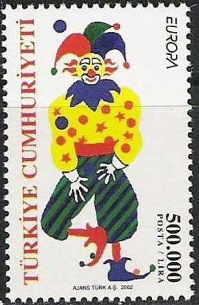 B0318 - Turcia 2002 - Europa-cept 1v.neuzat,perfecta stare