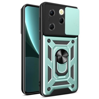 Husa pentru Infinix Hot 40 / 40 Pro / Tecno Spark 20 Pro - Techsuit CamShield Series - Green foto