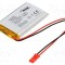 Acumul: Li-Po 3,7V 2200mAh cabluri,contector JST SYP-02T-1