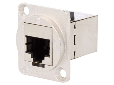 Conector adaptor ecranat Cat 6a foto