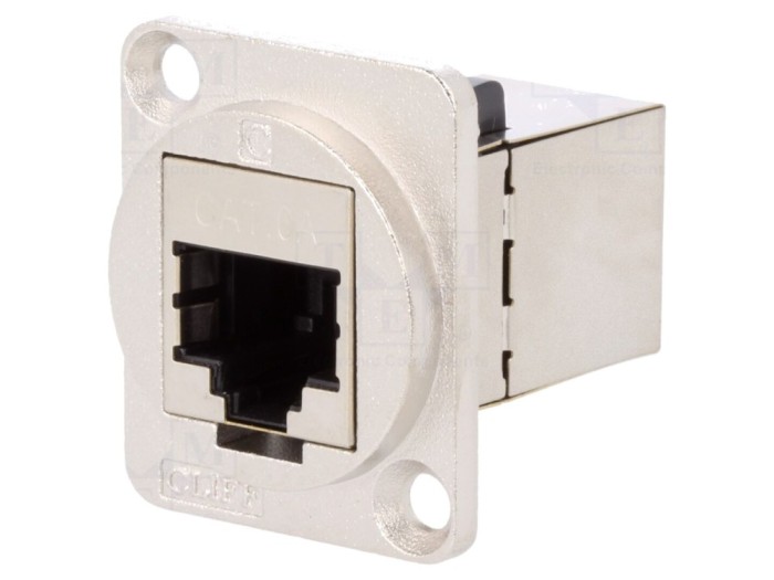 Conector adaptor ecranat Cat 6a
