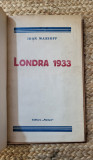 LONDRA 1933 de IOAN MASSOF