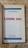 LONDRA 1933 de IOAN MASSOF