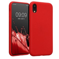 Husa pentru Apple iPhone XR, Fibre vegetale, Rosu, 49105.208, kalibri