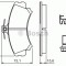 Set placute frana,frana disc MITSUBISHI COLT CZC Cabriolet (RG) (2006 - 2009) BOSCH 0 986 424 371