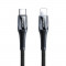 Joyroom USB Tip C - Cablu Lightning Livrare Putere 20W 2.4A 1.2m Negru (S-1224K2 Negru) S-1224K2 BLACK