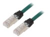 Patch Cord CAT6A S/FTP 5m Verde LSZH