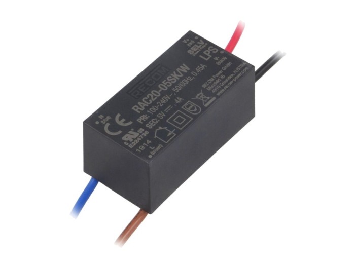 Convertor AC/DC 20W 5VDC