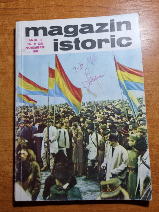 revista magazin istoric noiembrie 1968
