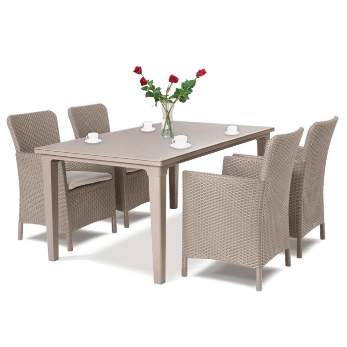 Curver Set de mobilier de gradina Futon 4 &icirc;n 1 Mobalis Homvera