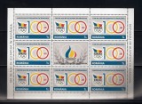 ROMANIA 2014 - 100 ANI DE OLIMPISM IN ROMANIA, MINICOALA 2, MNH - LP 2039, Nestampilat