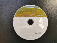 DVD harti navigatie Audi Navigation Plus (RNS-E) Europa 2019 inclusiv Romania foto