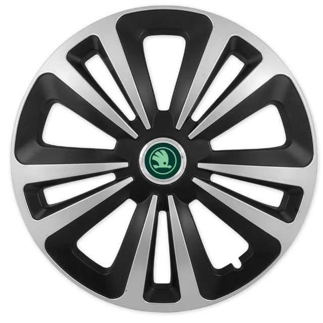 Set 4 capace roti pentru Skoda Nou Verde, model Terra Mix, R15