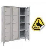 VESTIAR METALIC INCHIDERE DEDICATA 12 CASETE 170/04/AC/3, 1200x500x1800 mm (LxlxH), Italia