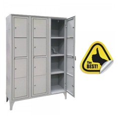VESTIAR METALIC INCHIDERE DEDICATA 12 CASETE 170/04/AC/3, 1200x500x1800 mm (LxlxH), Italia