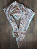 Esarfa de de matase, design de butic / butique, RADSPIELER Munchen, 100x110cm, Marime universala