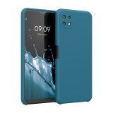 Husa Kwmobile pentru Samsung Galaxy A22 5G, Silicon, Verde, 55489.57