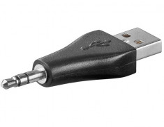 Adaptor OEM USB2 ADAP AM-3,5M USB 2.0 A tata la 3.5mm stereo tata foto