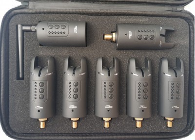 STATIE Set 6 avertizoare wireless FL smart led + receptor model JY-39 model 2019 foto