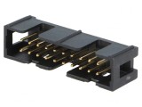 Soclu IDC tată 20 PIN drept THT aurit 2,54mm