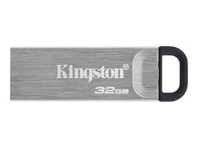 Memorie USB Kingston DataTraveler Kyson, 32GB, USB 3.2 Type-A, Metalic foto