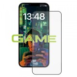 Folie de protectie Ecran Anank Anti-Fingerprint pentru Apple iPhone 16e / 14 / 13 Pro / 13, Sticla Securizata, Full Glue, 2.5D, Neagra
