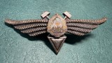 Insigna Tehnic fara clasa aviatie militara 1966 1977 RSR varianta argintie