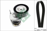 INA 529 0475 10 Set curea transmisie cu caneluri