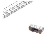 Comutator glisant Poz: 2 SPDT 0,3A/6VDC ON-ON SMT pentru PCB