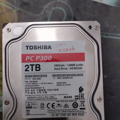 Hardisk 2TB Toshiba P300 128mb buffer foto