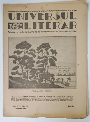 UNIVERSUL LITERAR , No. 5 , 1926 foto