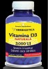 VITAMINA D3 NATURALA 3000UI 120CPS VEGETALE, Herbagetica