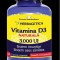 VITAMINA D3 NATURALA 3000UI 120CPS VEGETALE