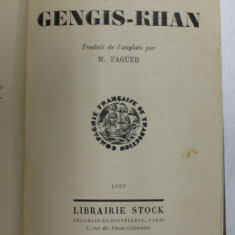 GENGIS - KHAN par HAROLD LAMB , 1929 *EXEMPLAR NUMEROTAT 2440 DIN 2567