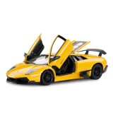 MASINUTA METALICA LAMBORGHINI MURCIELAGO LP670-4 GALBEN SCARA 1 LA 24