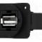 Conector {{Tip conector}}, colier (2 orificii), orificiu pentru &amp;#351;urub cap plat, pt. montare pe panou, CLIFF - CP30209NX