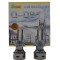 Set 2 becuri auto D8 H7 100W, 15000 lumeni, cooler de racire