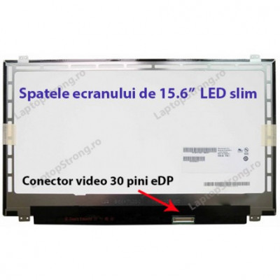 Display laptop Dell 15.6&amp;quot; LED SLIM 30 pini eDP foto