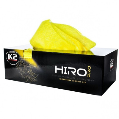 Set 30 bucati lavete microfibra K2 Hiro Pro, 30 x 30 cm foto