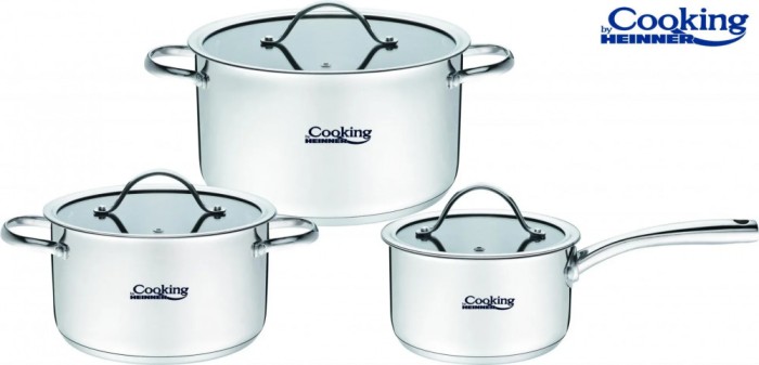 SET GATIT DIN INOX 6 PIESE, ANNA, COOKING BY
