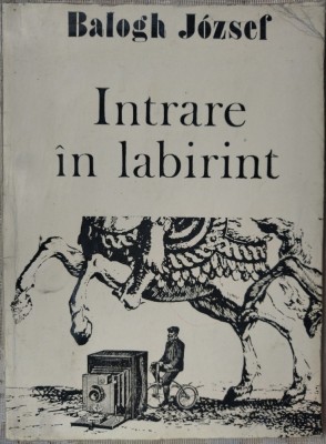 BALOGH JOZSEF - INTRARE IN LABIRINT (VERSURI, editia princeps - 1987) [coperta de TUDOR JEBELEANU] foto