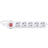 Prelungitor Lohuis 5 prize, 3 m, 3500W, 3 x 1.5 mmp, contact de protectie, intrerupator