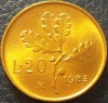 Moneda 20 LIRE - ITALIA, anul 1983 *cod 1221 A = UNC, Europa