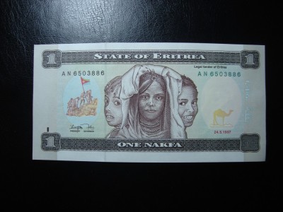 ERITREEA 1 NAFKA 1997 UNC foto